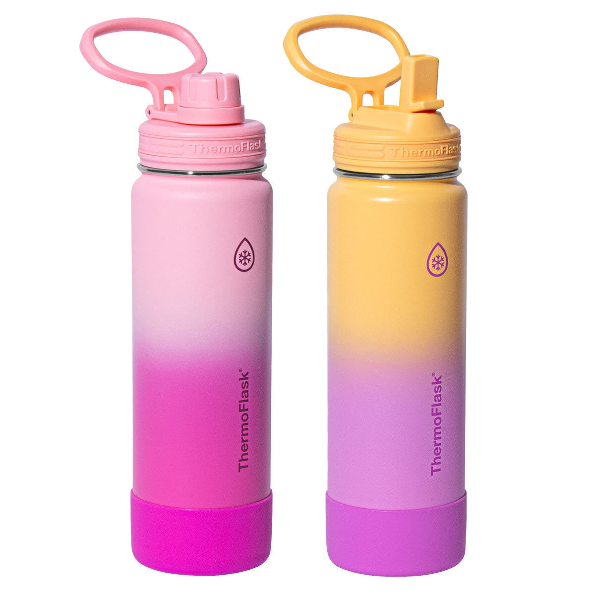 ThermoFlask Wasserflasche 700ml 2er Pack (Britische Marke)