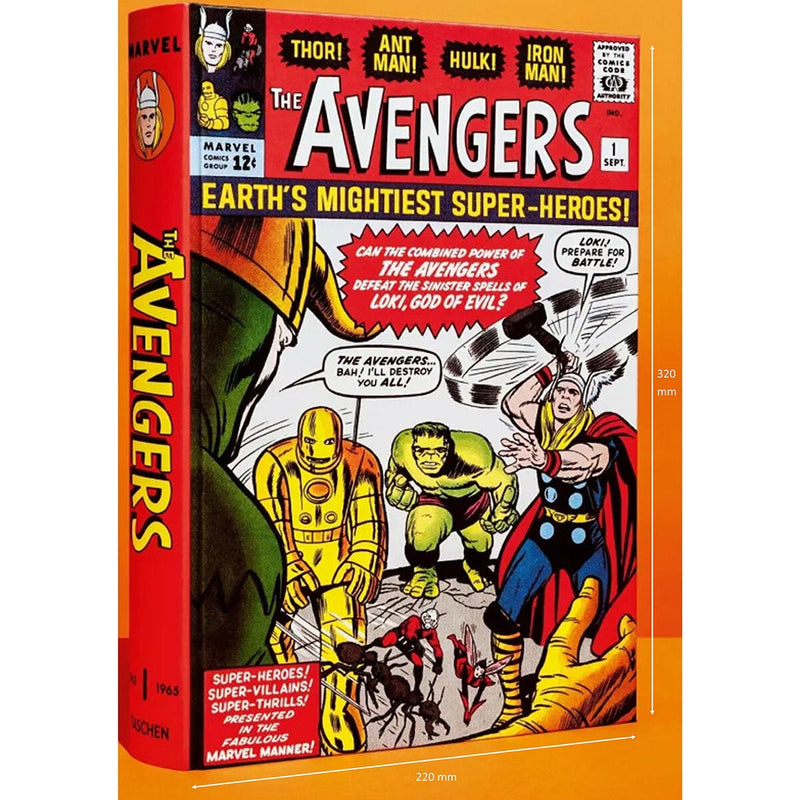 Marvel comic book collection Spiderman or Avengers hardback, imported from the UK