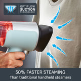 Tefal AeroSteam garment steamer in sage green, UK version