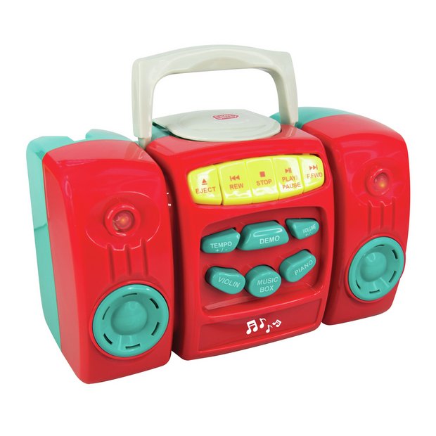 Chad Valley toy CD player red - British product