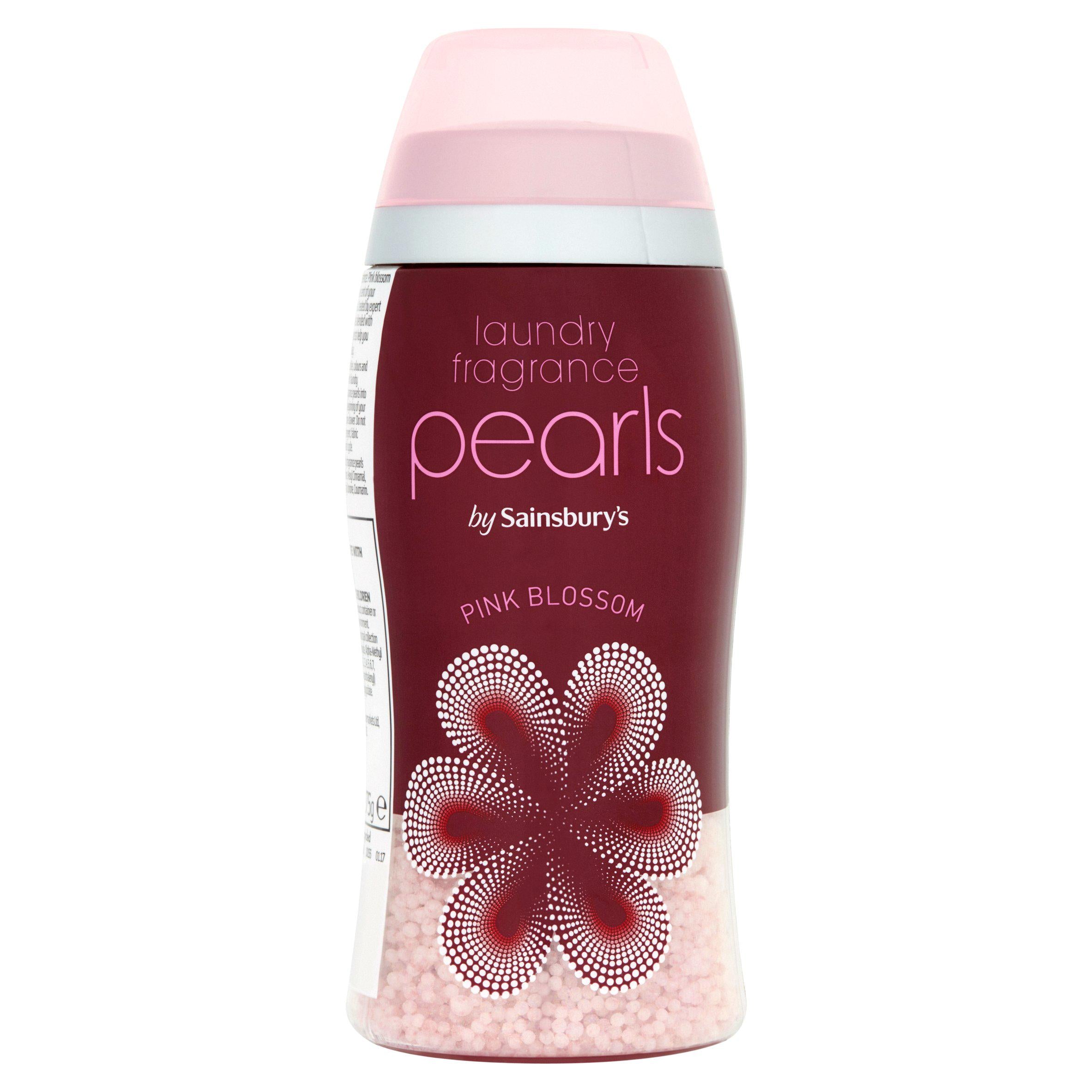 Sainsbury's Laundry Fragrance Booster Pearls  Pink Blossom 275g fabric fresheners Sainsburys   