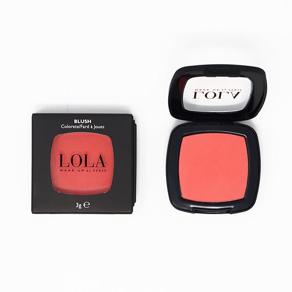 LOLA MAKE UP Blusher Mono 002 Hot Pink GOODS Superdrug Rose Peach  