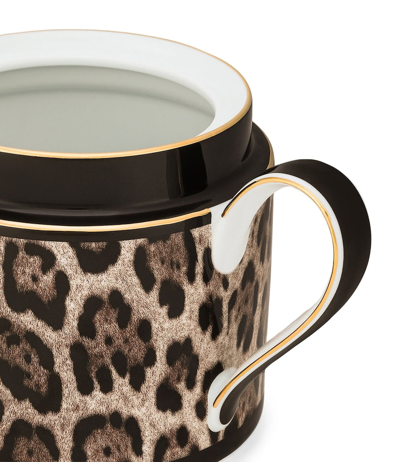 Dolce&Gabbana Leopardo porcelain teapot, UK version