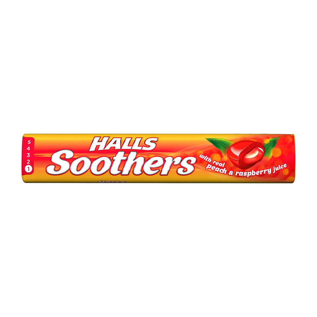 Halls Soothers - Peach & Raspberry