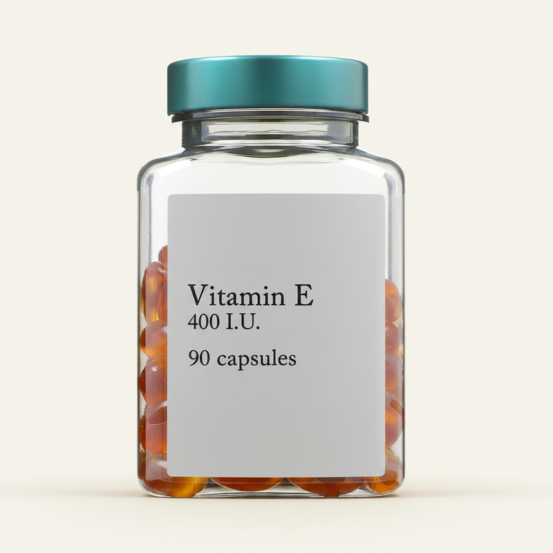 Holland & Barrett Vitamin E 400iu 90 capsules, UK version