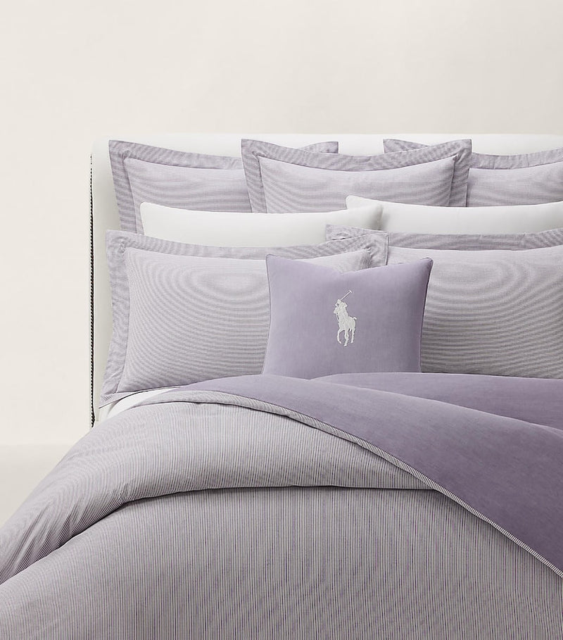 Ralph Lauren Oxford Chalet double flat sheet 240cm x 280cm, imported from the UK