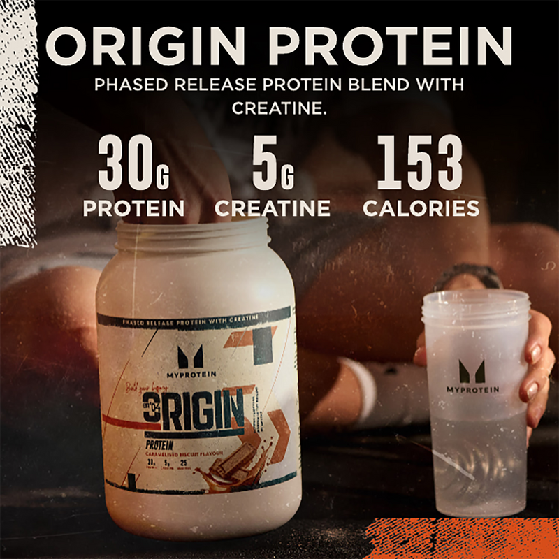 Myprotein Origin Protein Caramelised Biscuit 1.2kg (British brand)