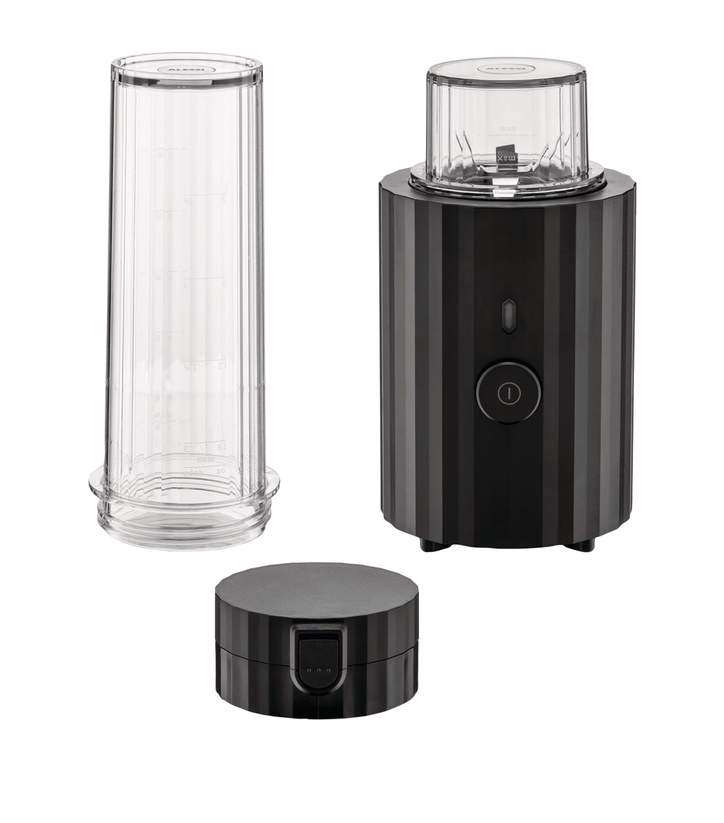 Alessi Plissé 2-Container Single-Serve Blender - British product