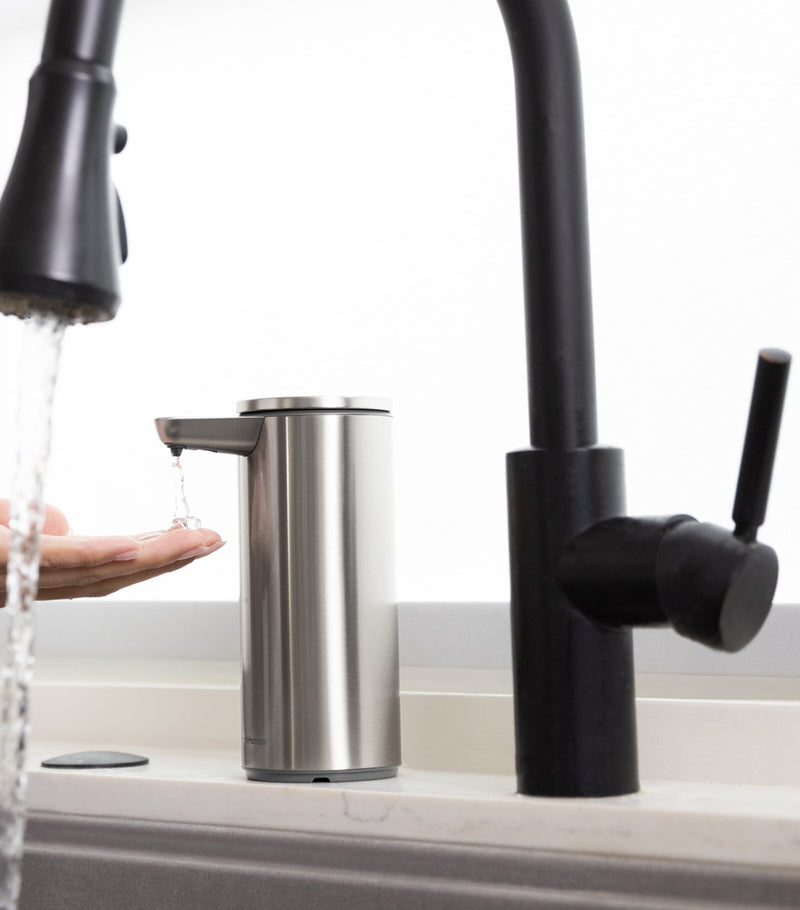 Simplehuman rechargeable sensor soap dispenser 266ml (British brand)