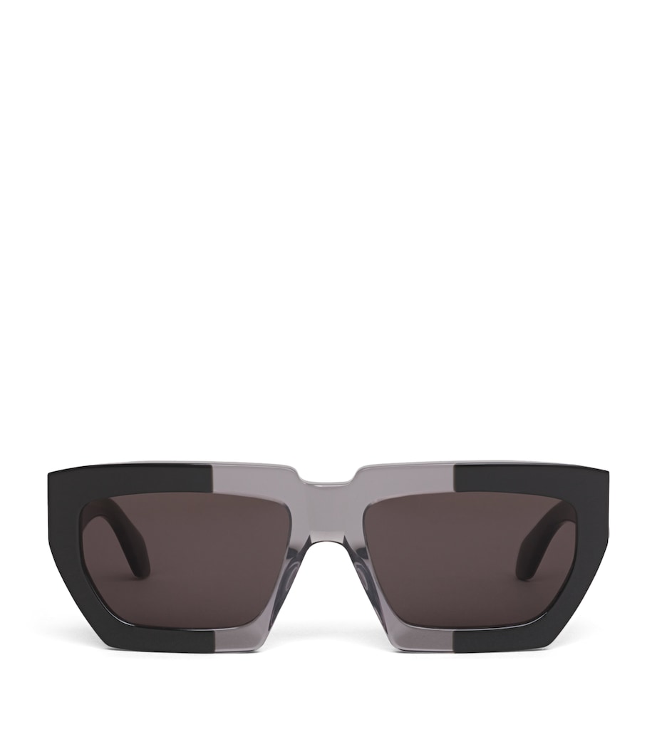 Alaïa acetate rectangular sunglasses, imported from the UK