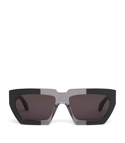 Harrods Alaïa Acetate Rectangular Sunglasses- Buy online at McGrocer
