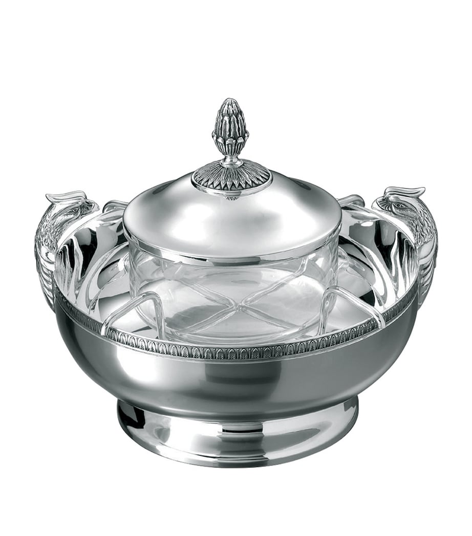 Christofle Malmaison caviar set - British product