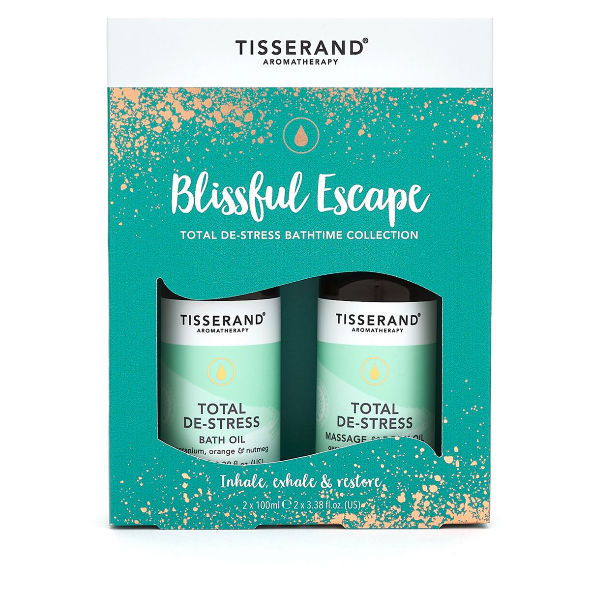 Tisserand Aromatherapy Blissful Escape Total De-Stress Bathtime Collection Sleep & Relaxation Boots   