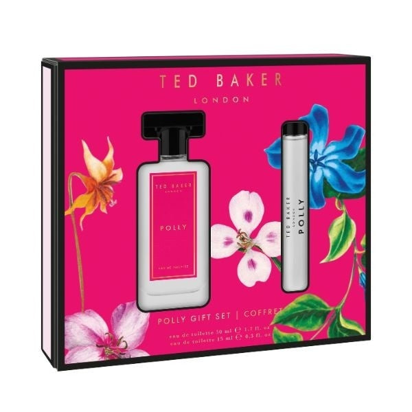 Ted Baker Polly EDT gift set with rollerball, UK version