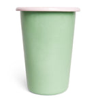 Enamel Plate in Assorted Bright Colours 18cm