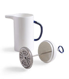 FELDSPAR Cobalt fine bone china cafetière 1L - British product
