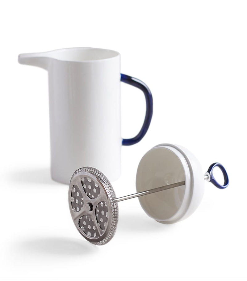 FELDSPAR Cobalt fine bone china cafetière 1L - British product
