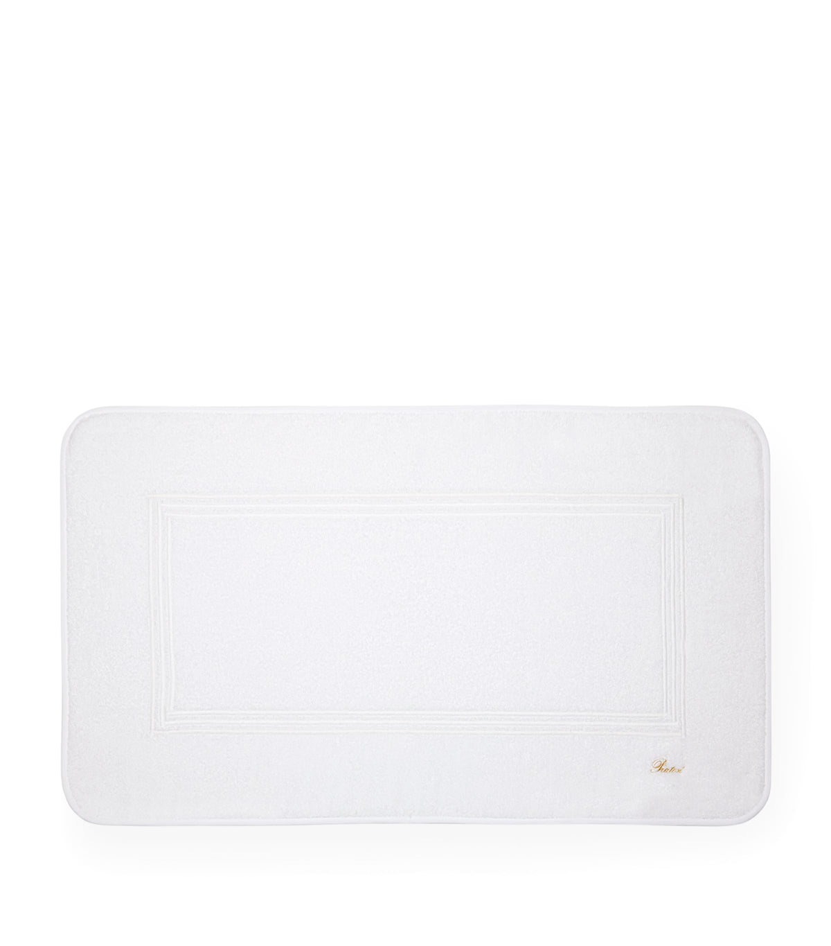 Pratesi Tre Righe bath mat 50cm x 90cm, imported from the UK