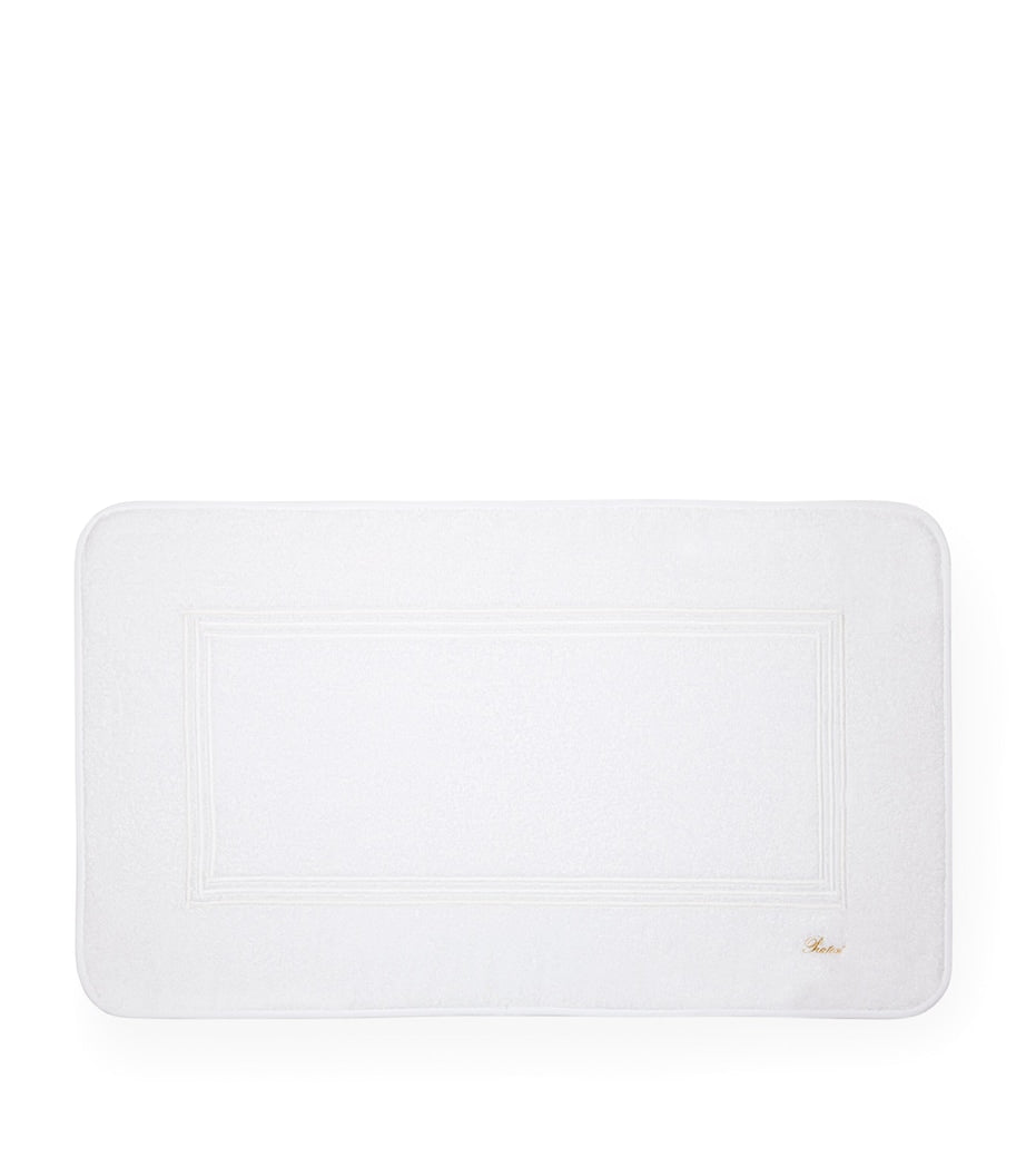 Pratesi Tre Righe bath mat 50cm x 90cm, imported from the UK