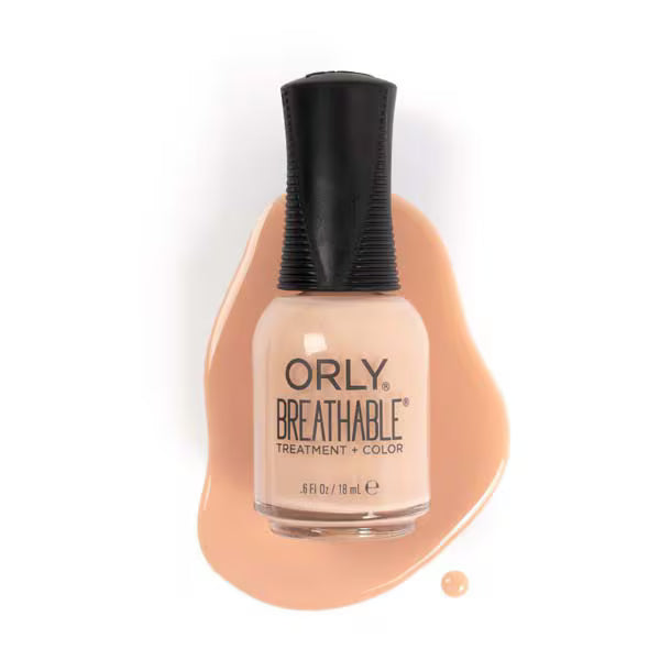 Orly Breathable Nail Polish Nourishing Nude 18ml, imported from the UK