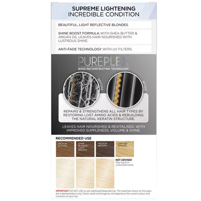 Superdrug Colour Freedom Permanent Hårfarge 12.7 Arktisk Blond Hårfarge - Kjøp online hos McGrocer