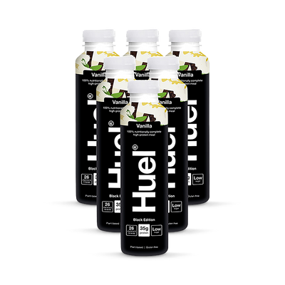 Huel Black Edition Mahlzeitenersatz-Getränk Vanille 6 x 500ml