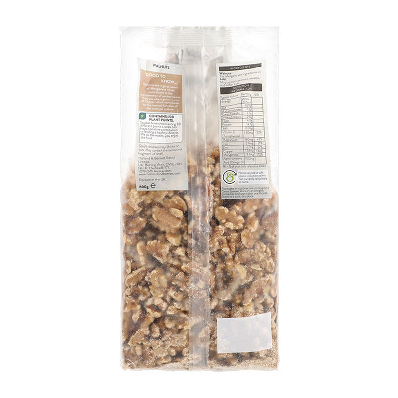 Holland & Barrett Walnut Halves 800g (British brand)