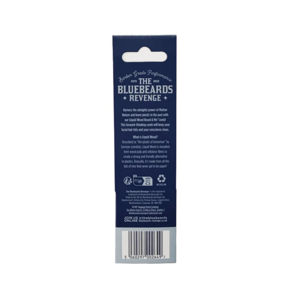 The Bluebeards Revenge Liquid Wood Beard & Mo' Comb (British brand)