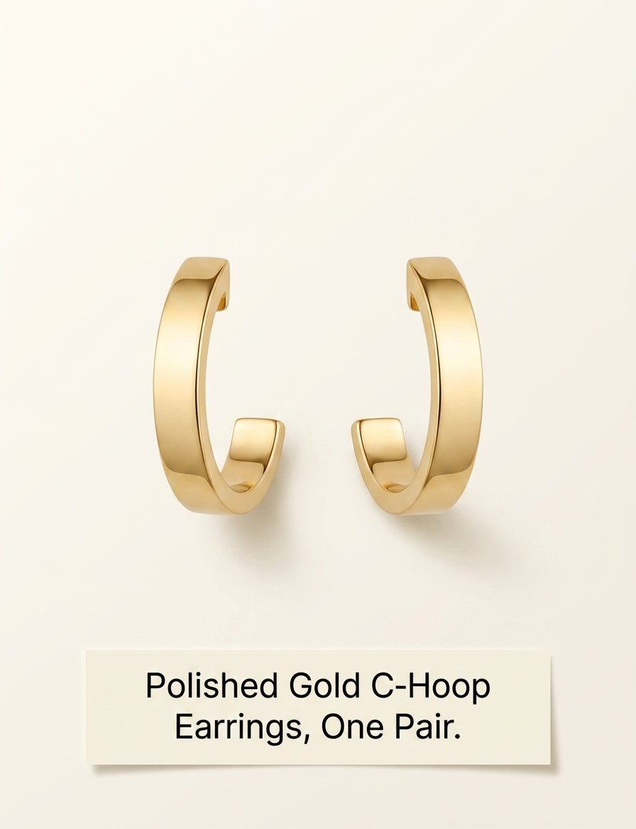 Cartier Love 18ct yellow gold earrings for pierced ears - British product