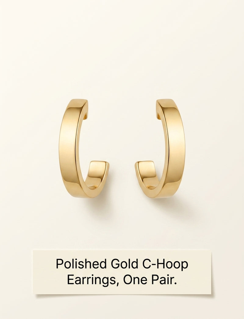 Cartier Love 18ct yellow gold earrings for pierced ears - British product