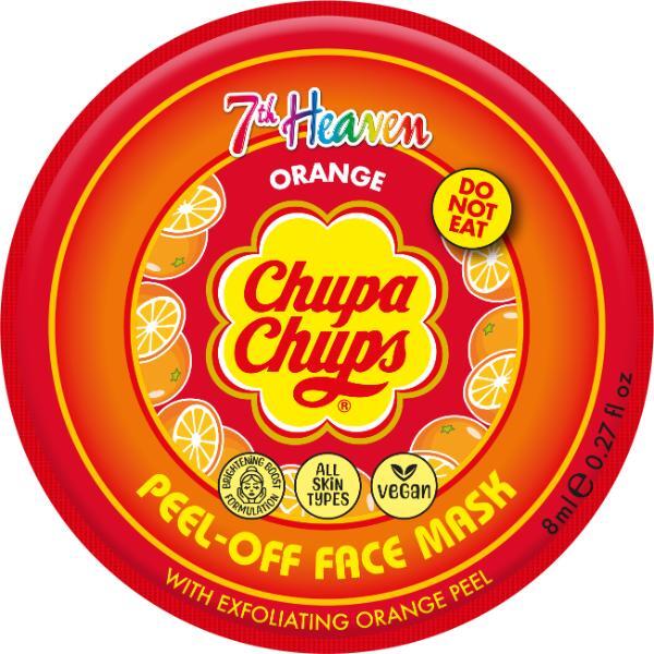 7th Heaven Chupa Chups Orange Peel-Off Face Mask - British product