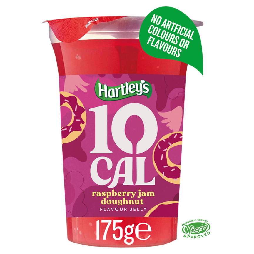 Hartley's 10 Cal Raspberry Jam Doughnut Flavour Jelly