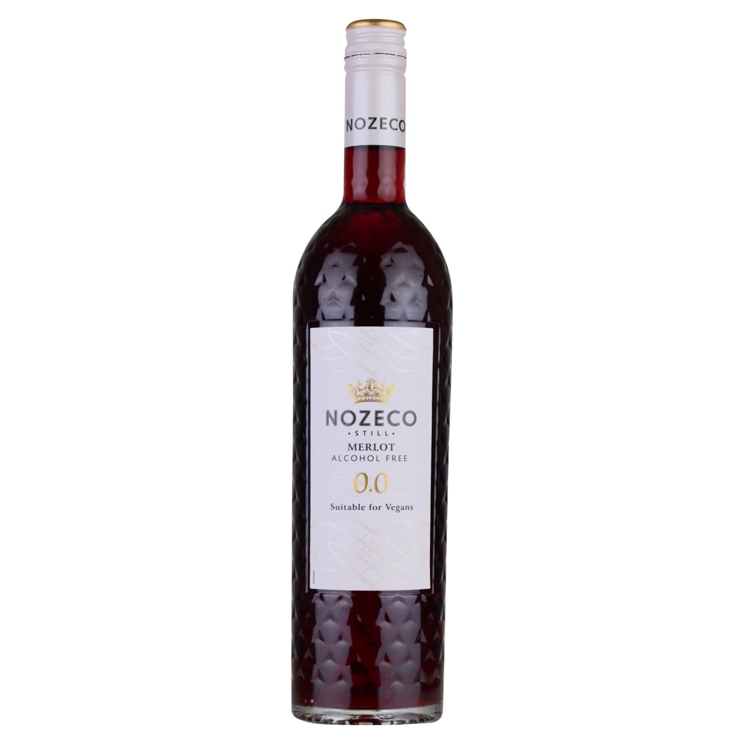 Nozeco Still Merlot de-alcoholised wine 75cl, UK version