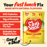 Mug Shot roast chicken pasta soup sachet 55g - British product