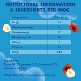 Goodies date and nut bars multipack 5x20g, UK version