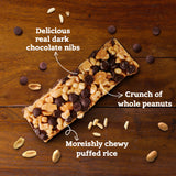 Nature Valley cereal bars peanut chocolate 40g, imported from the UK