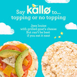 Kallo lightly salted corn cakes 130g, imported from the UK