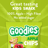 Goodies apple chips kids fruit snack 15g, imported from the UK