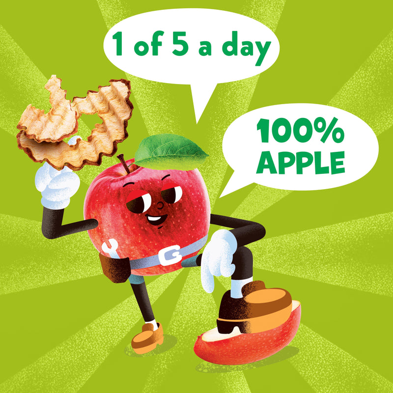 Goodies apple chips kids fruit snack 15g, imported from the UK