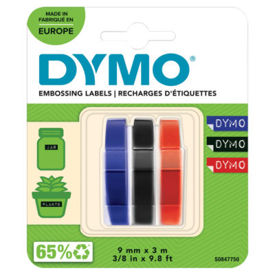 Dymo embossing labels - British product