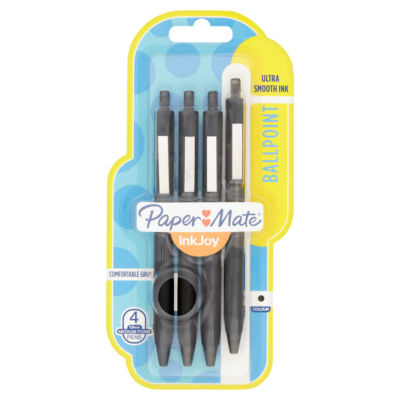 Papermate InkJoy retractable ballpoint pens, imported from the UK