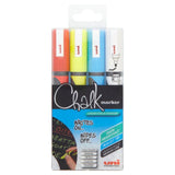 Uniball Chalk Liquid Markers   4 per pack GOODS M&S   