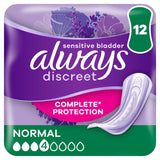 Always Discreet Incontinence Pads Normal   12 per pack GOODS M&S   