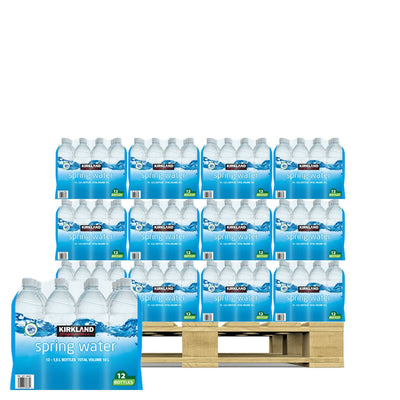 Kirkland Signature Kildevann Flaskevann 12 x 1,5L