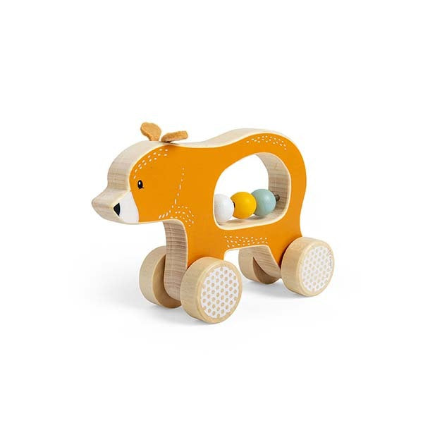 Bigjigs Toys Wooden Push Along Bear GOODS Superdrug   