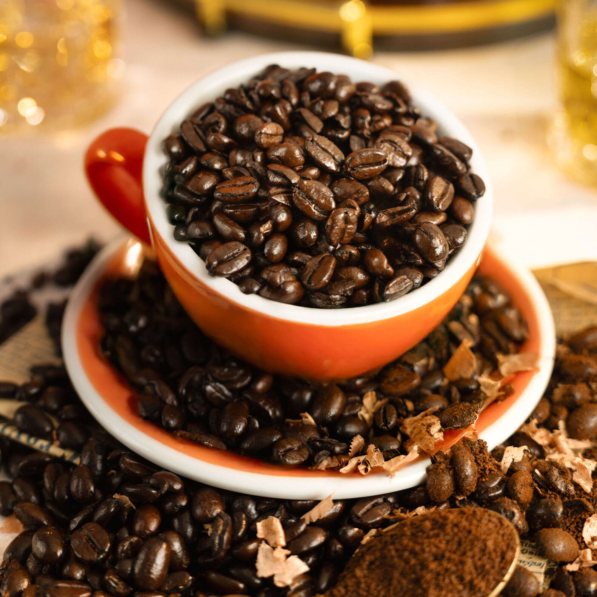 Whittard Monsoon Malabar coffee, imported from the UK