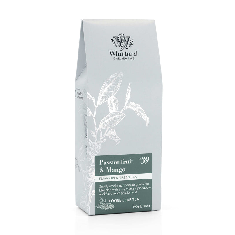 Whittard passionfruit mango loose green tea 100g (British brand)