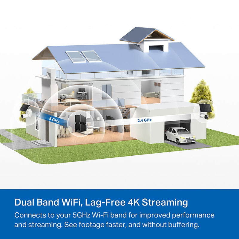 TP-Link Tapo C460 4K outdoor security camera 2 pack, UK version