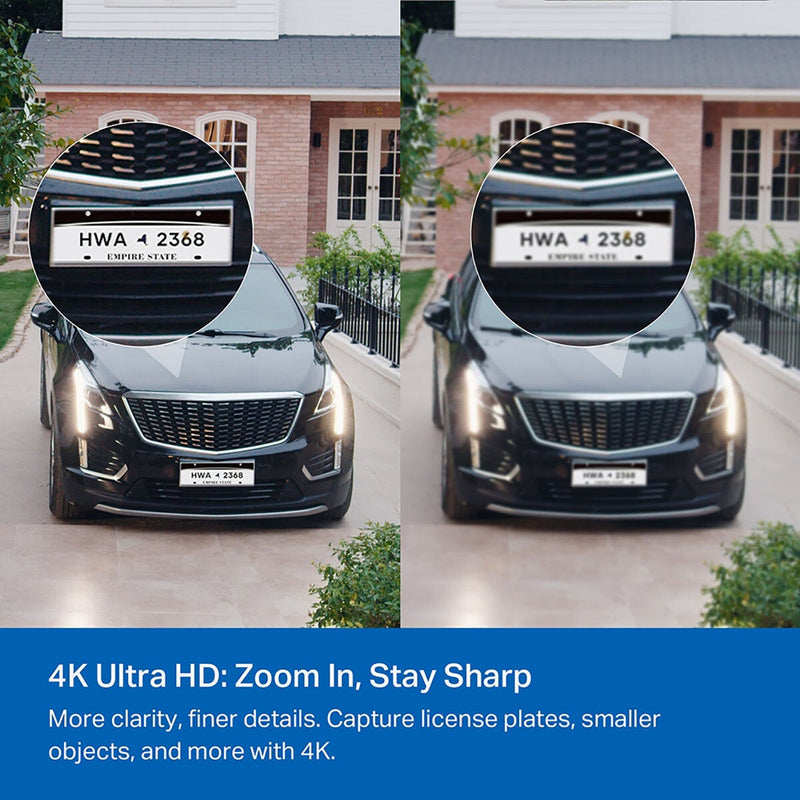 Tapo 4K solar-powered security camera kit 2 pack, UK version