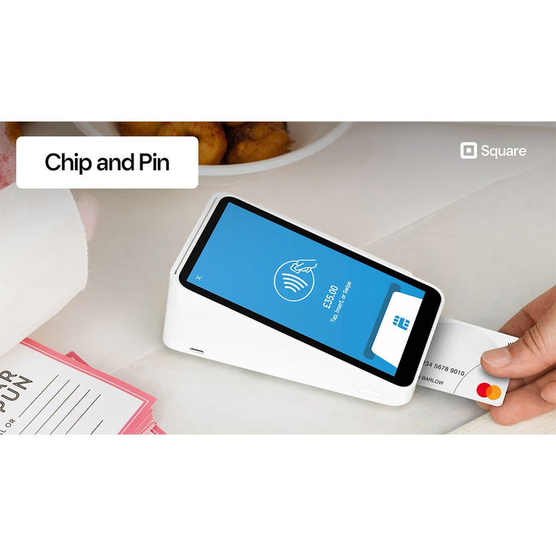 Square Terminal card reader and receipt printer (British brand)